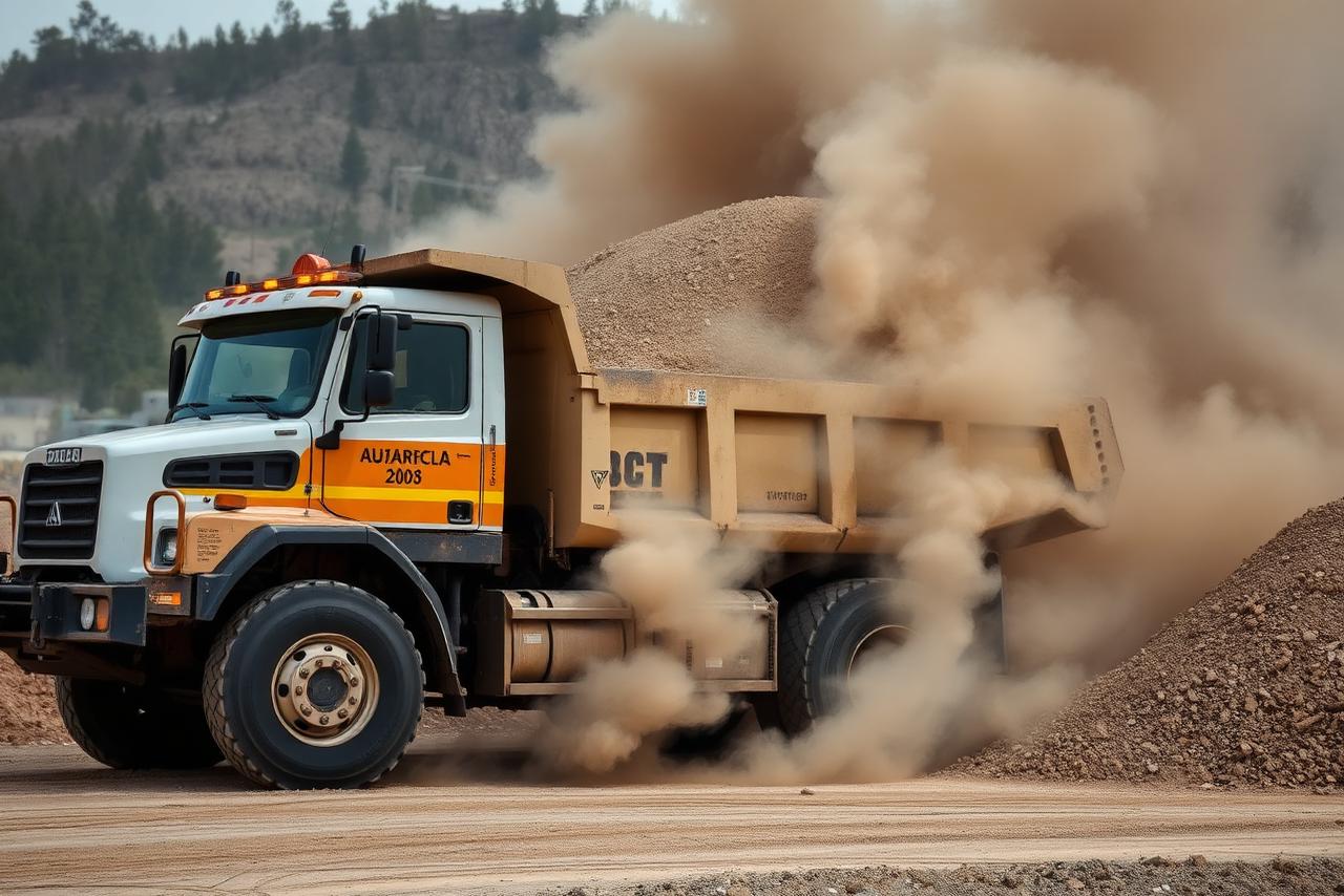 Transport agregate minerale